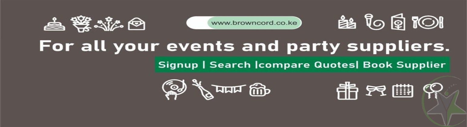 Cover Image of Browncord Events, expert Event Decorators in Nairobi Nigeria